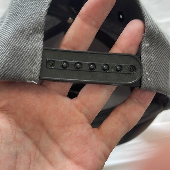 California Republic Hat Mens Adjustable Snapback Embossed Raised Bear Logo New - Picture 3 of 6